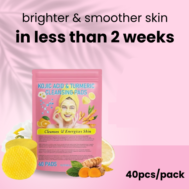 Turmeric Acid Cleaning Pads ( 40 Pieces in 1 Pack )