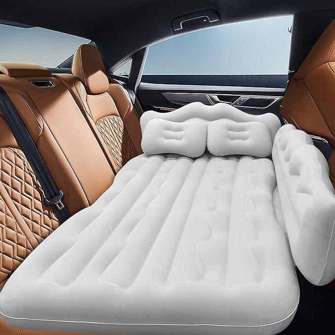 Car Bed Air Mat With Free Electric Pump